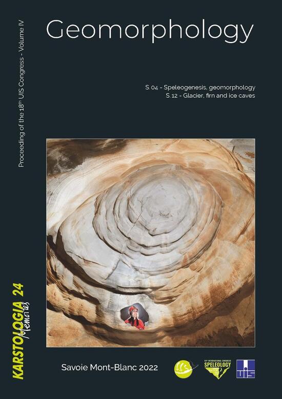 Actes du congrès - Volume 4 - Geomorphology