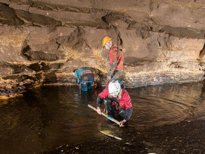 Pose de sondes pour un suivi des eaux souterraines 