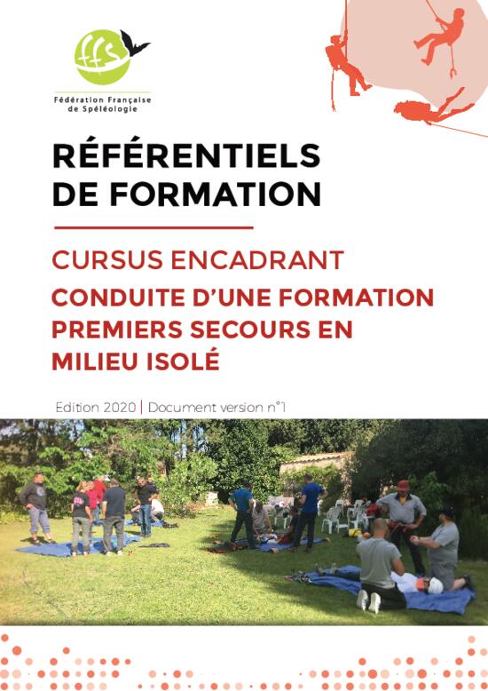 Conduite d'une formation Premiers secours en milieu isolé - Référentiel de formation encadrant